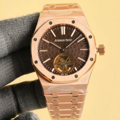 AUDEMARS PIGUET cufflinks Royal Oak Automatic Movement Rose Gold Watch 41mm